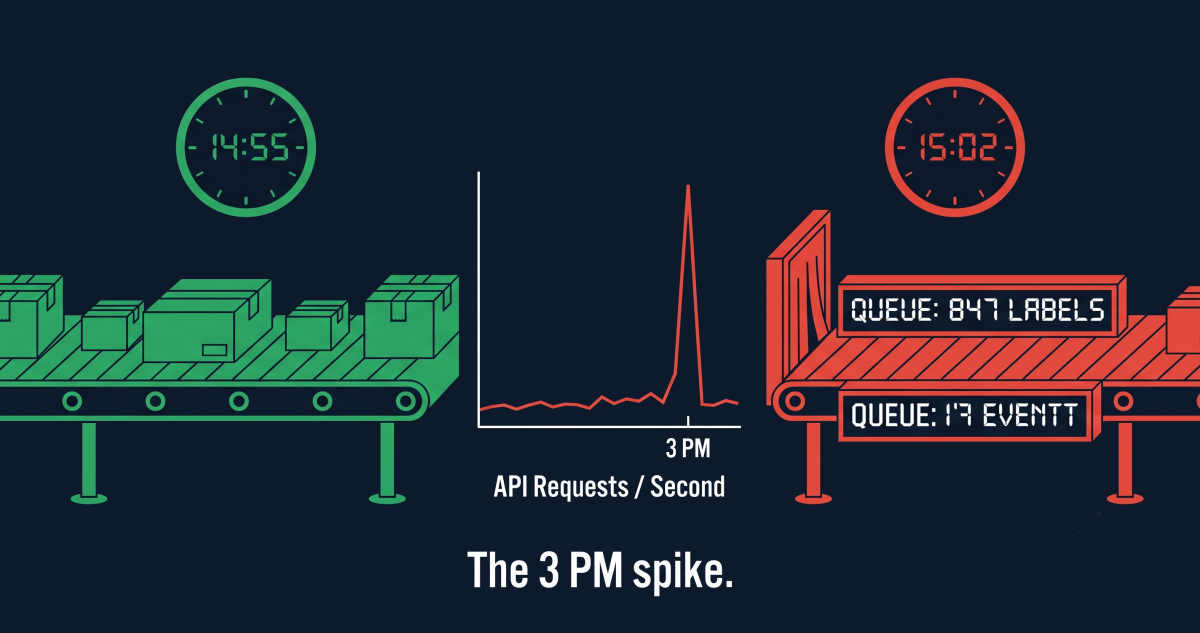 Why Label APIs Crash at 3 PM (And How to Stop It)